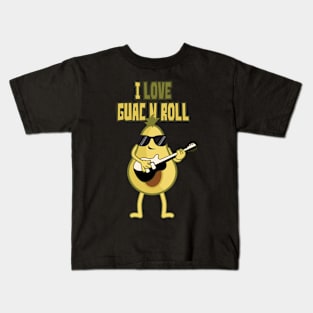 'I Love Guac N Roll' Adorable Sushi Gift Kids T-Shirt